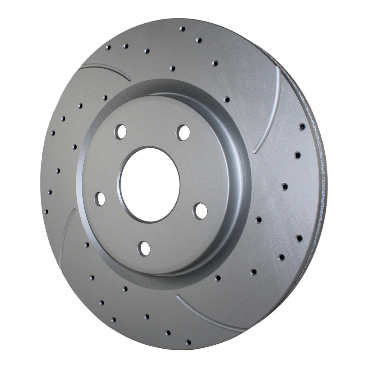 Set of 2 Front Drilled 330mm Brake Rotors for Chrysler Dodge Ram VW