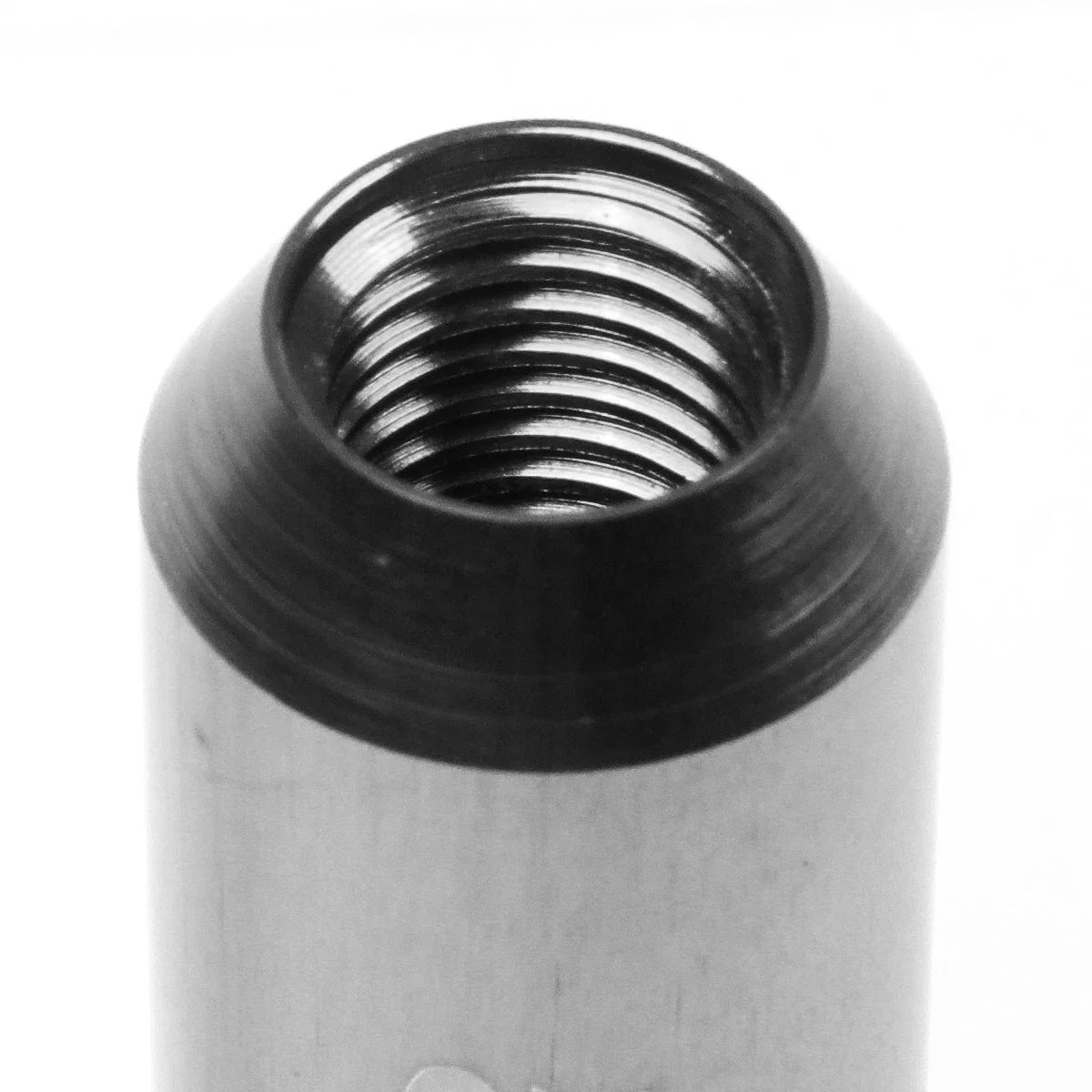 20Pcs J2 7075 Forged Aluminum M12x1.5 Open-End Lug Nut Set w/Adapter Silver