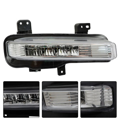 Set of 2 LED Fog Light Trim Covers for Ford Explorer (2020–2021)