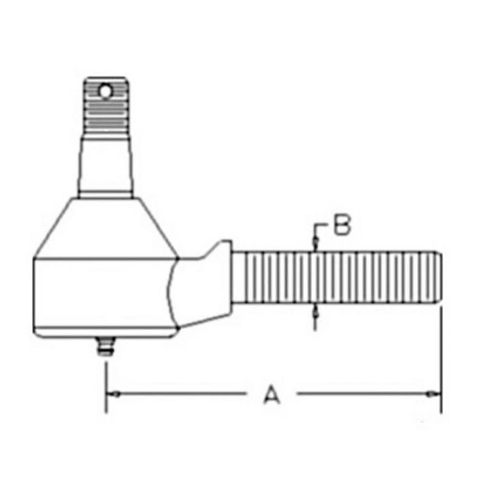 Tie Rod End for Kubota B2410 B1700 B2400 B2710 B2100 (2000–2005)