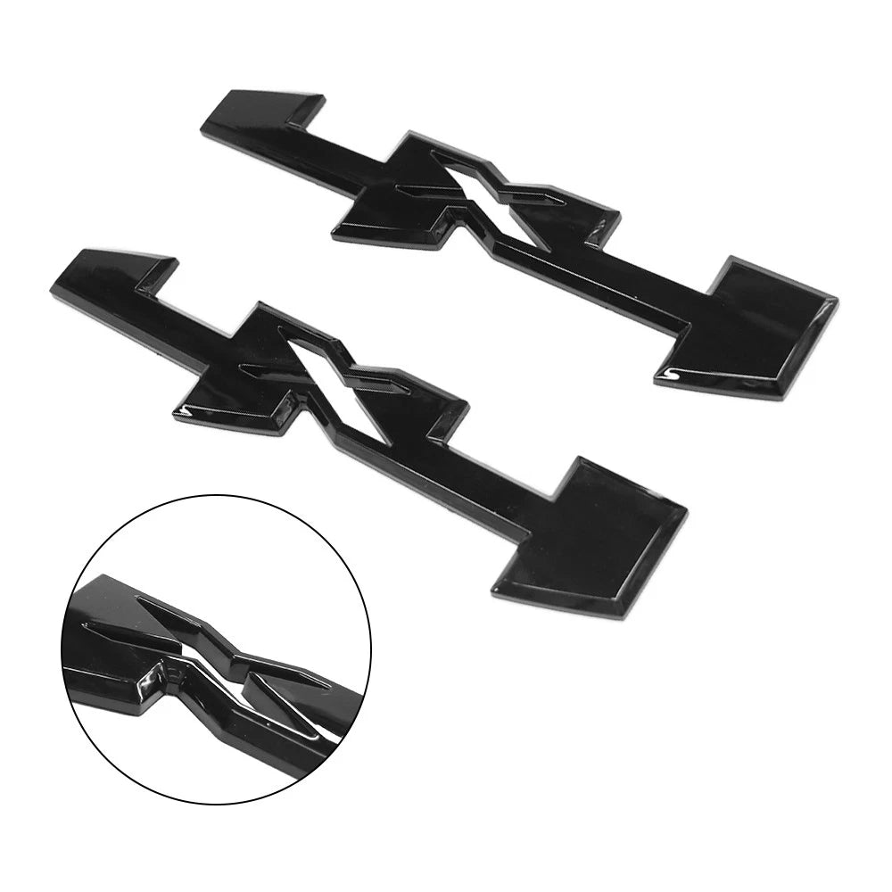 Overlay Emblem Gloss Black for Sierra 4x4 (2019–2024) 23400419