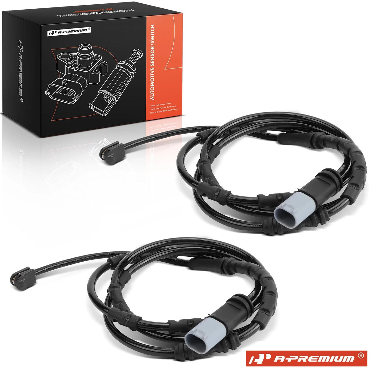 2X Brake Pad Wear Sensor for BMW I12 i8 (2014–2016) PWS287