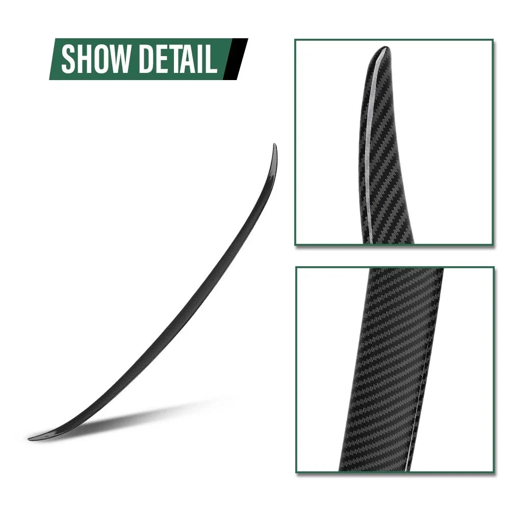 Carbon Look M5 Style Trunk Spoiler for BMW F10 5 Series (2011–2016)