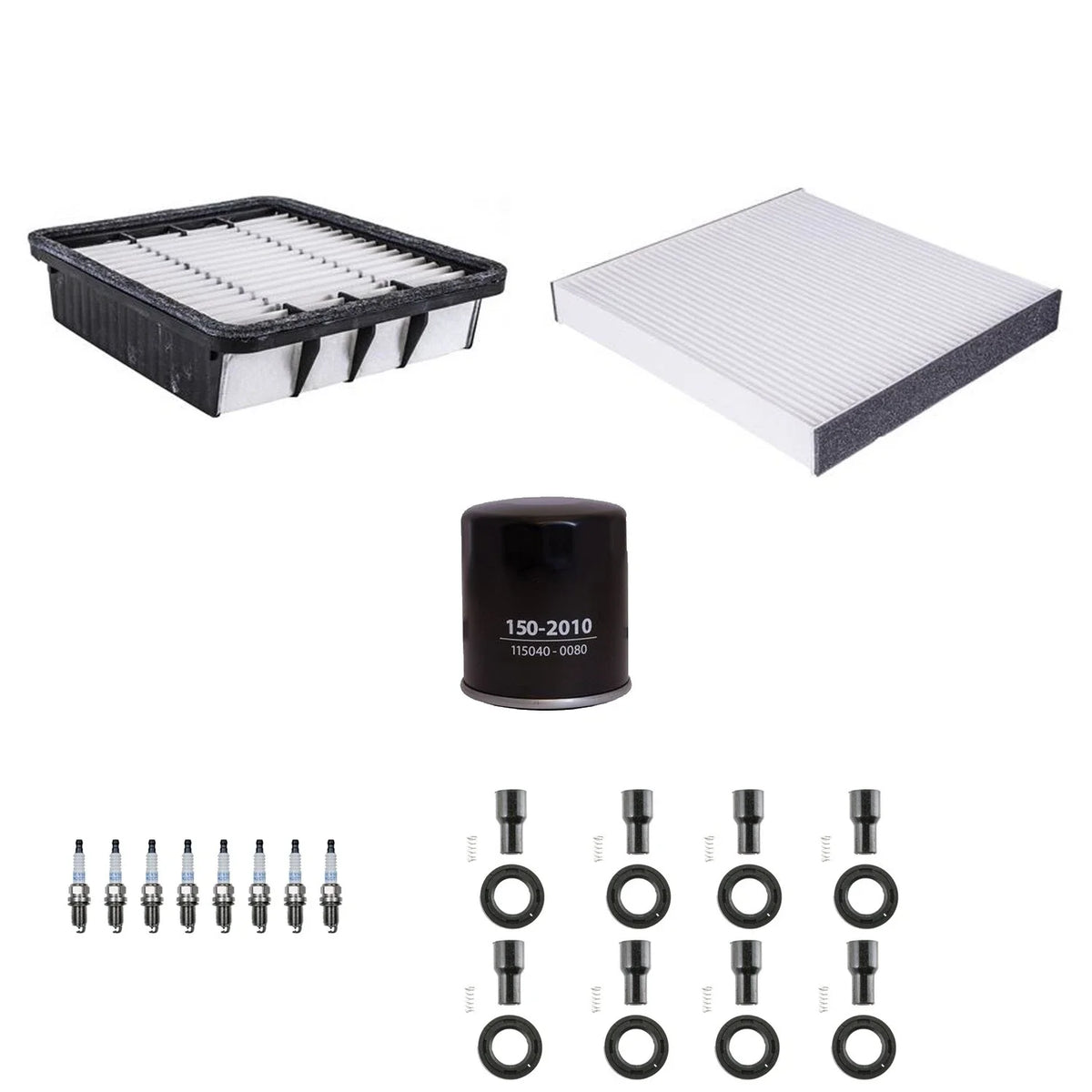 Denso Tune Up Kit 8 Spark Plugs & Boots for Lexus LS430 (2001–2006)