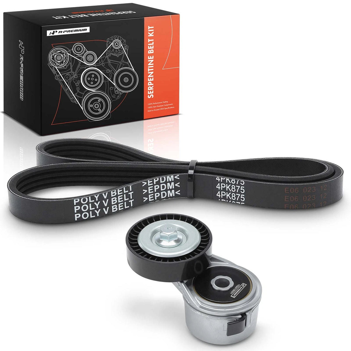3X Serpentine Belt Drive Component Kit for Chrysler PT Cruiser (2001–2010)