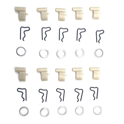10pcs Recoil Starter Pawl Washer Clip for Stihl TS410 TS420 TS400 (2000–2023)