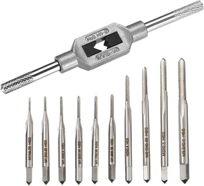 10pcs Micro Taps Bit Set for M1-M3.5 HSS Mini Metric