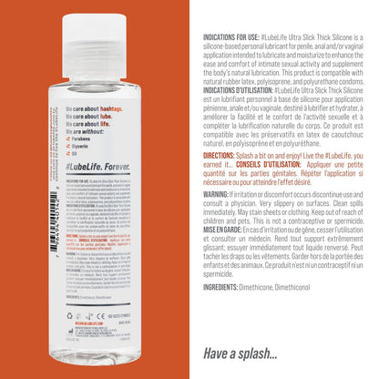 Lubelife Ultra Slick Silicone-Based Lubricant for Automotive Use (4 Fl Oz)