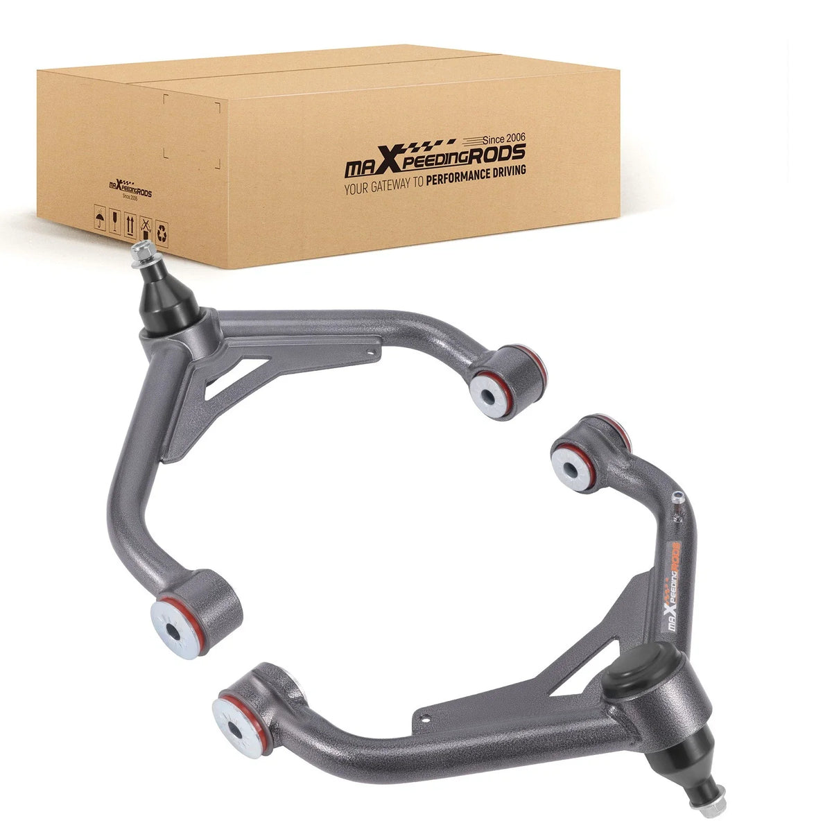 Set of 2 Upper Control Arms for Silverado GMC Sierra 2500HD 3500HD (2001–2010)