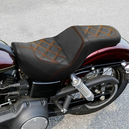 Driver Passenger Seat for Harley Dyna Street Fat Bob Low Rider (2006–2017)