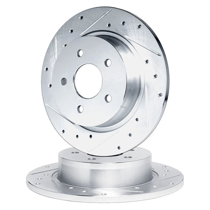 2X Brake Discs Rear for Chrysler LeBaron Plymouth (1989–1995) WGPN1-39023