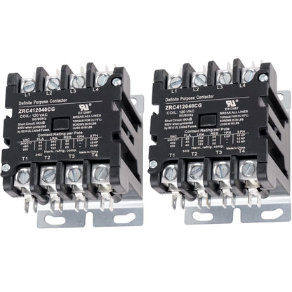 4 Pole Contactor 40 Amp for