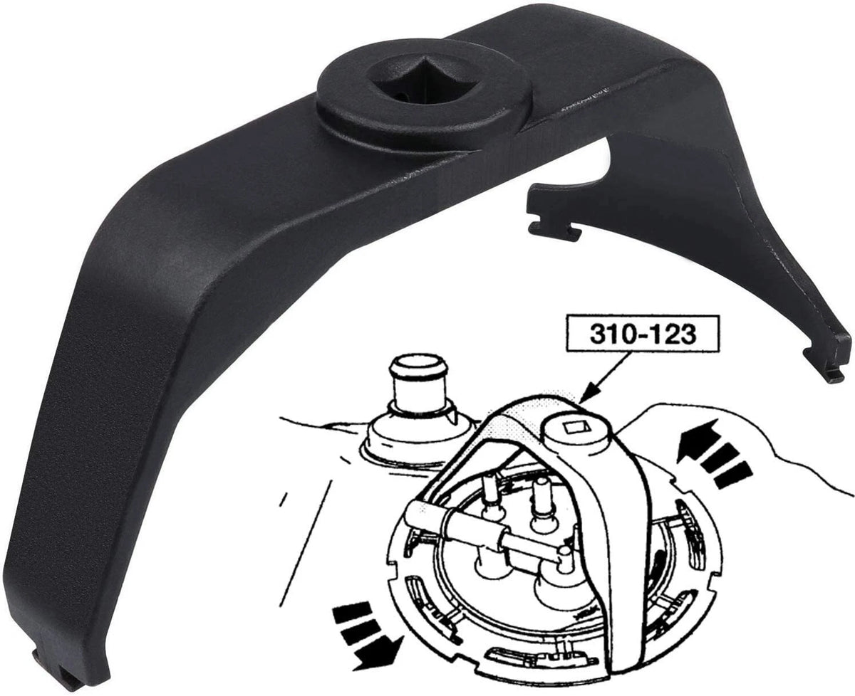 Adjustable Fuel Tank Lock Remover Spanner Wrench for Ford Chrysler GM