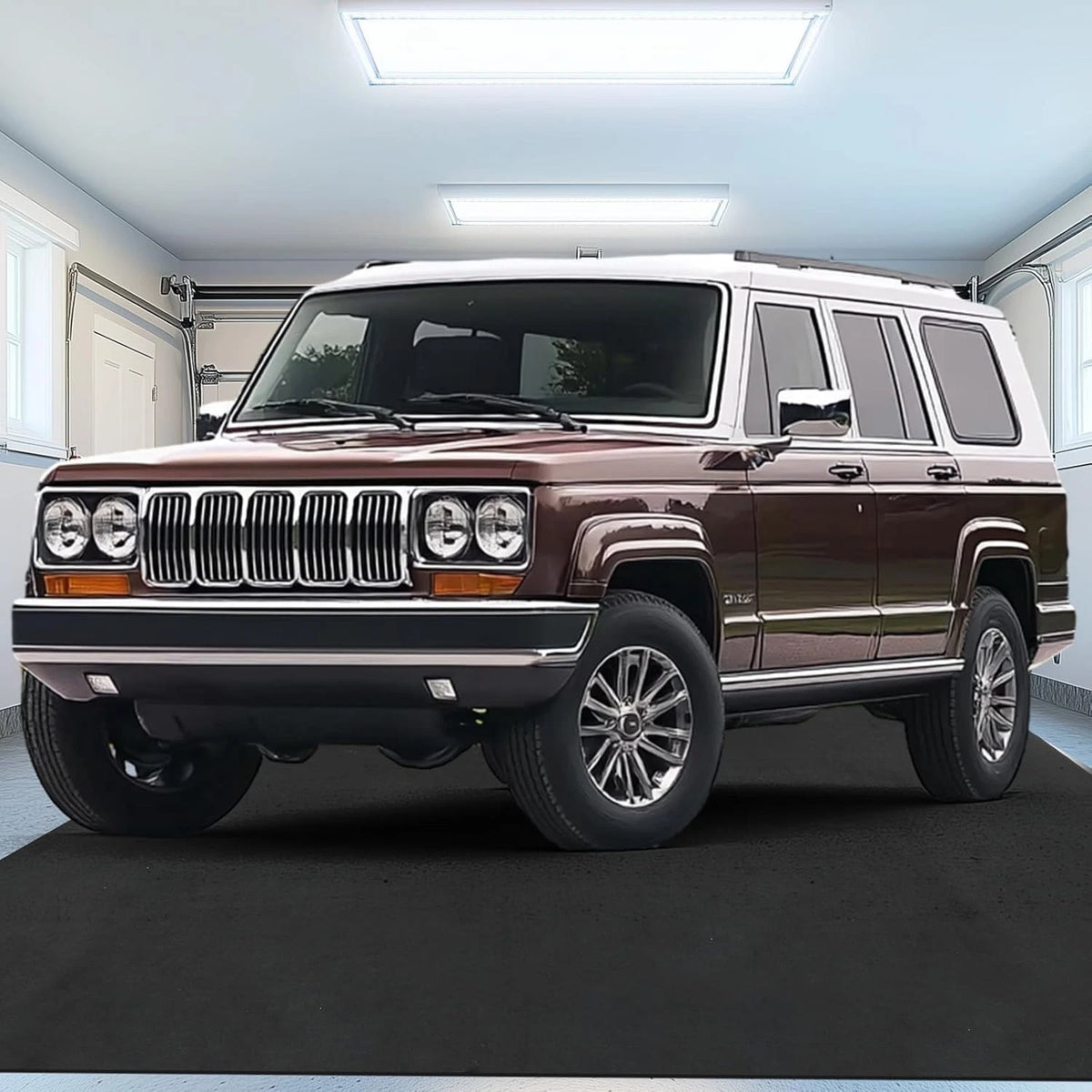 22 x 8.1 FT Extra Large Garage Floor Mat for Garage Flooring
