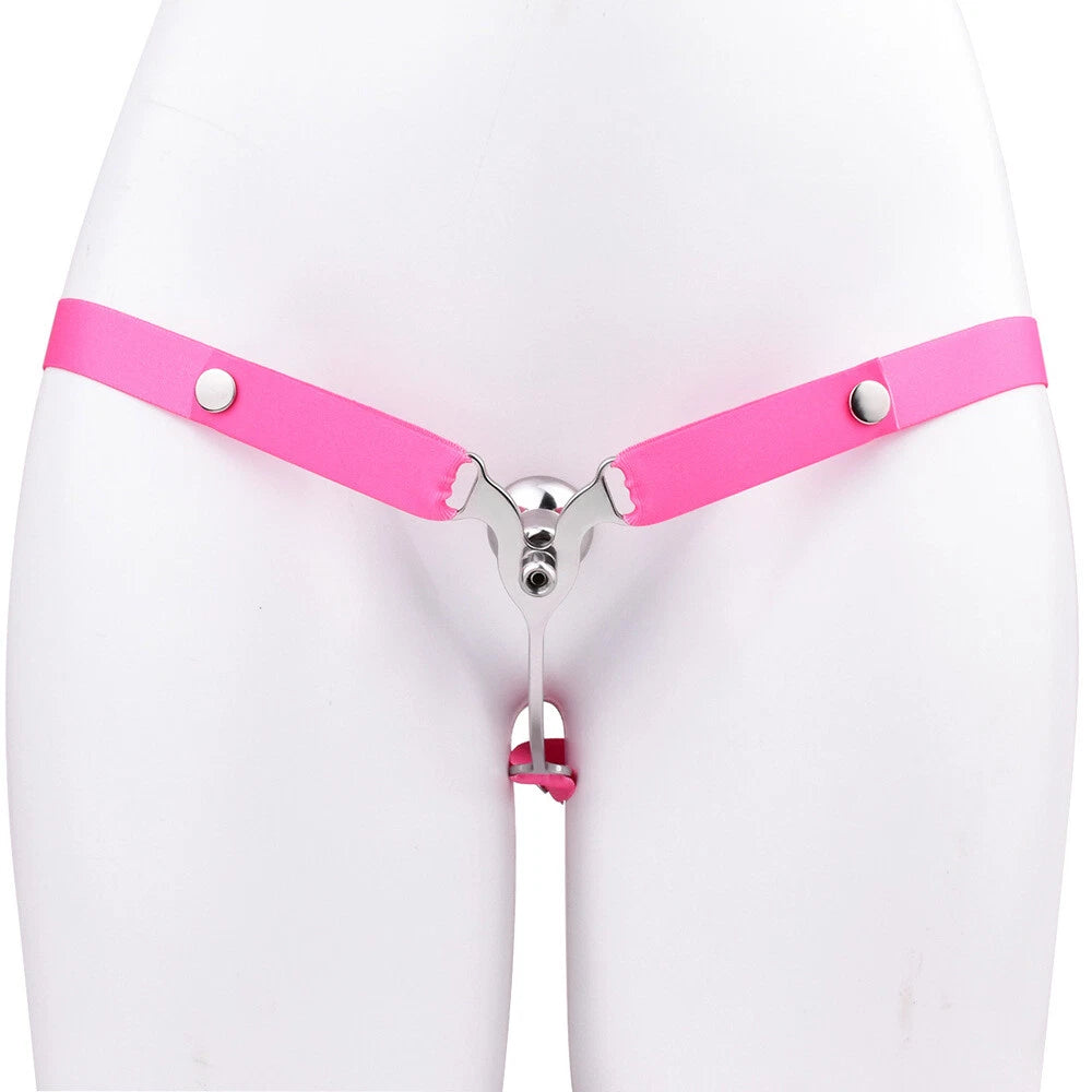 Chastity Cage with Negative Plug for Male