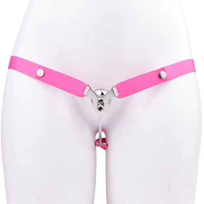 Chastity Cage with Negative Plug for Male