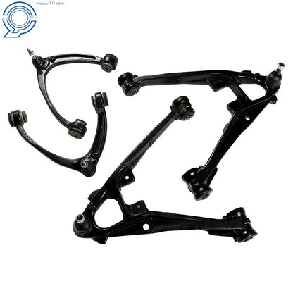 Set of 4 Front Upper Lower Control Arms for GMC Yukon XL 1500 & Cadillac Escalade (2007–2014)