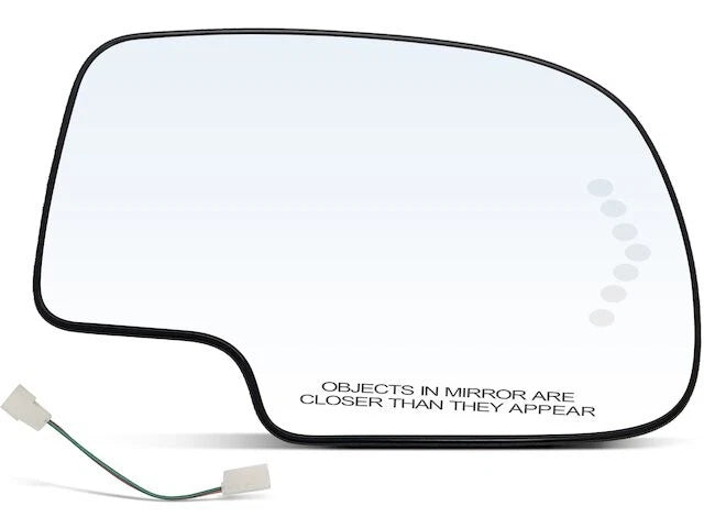 Right Door Mirror Glass for GMC Sierra 3500 (2003–2006) 24632CNFB