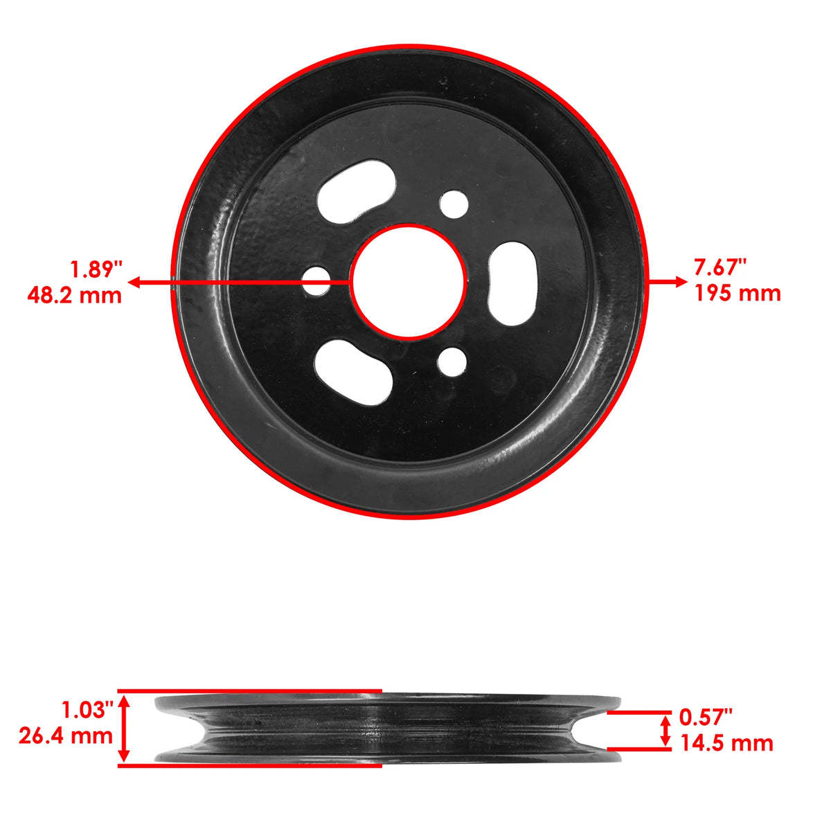60" Deck Spindles with Pulleys for Toro Z Master 5000 (SD2333+PY2973)