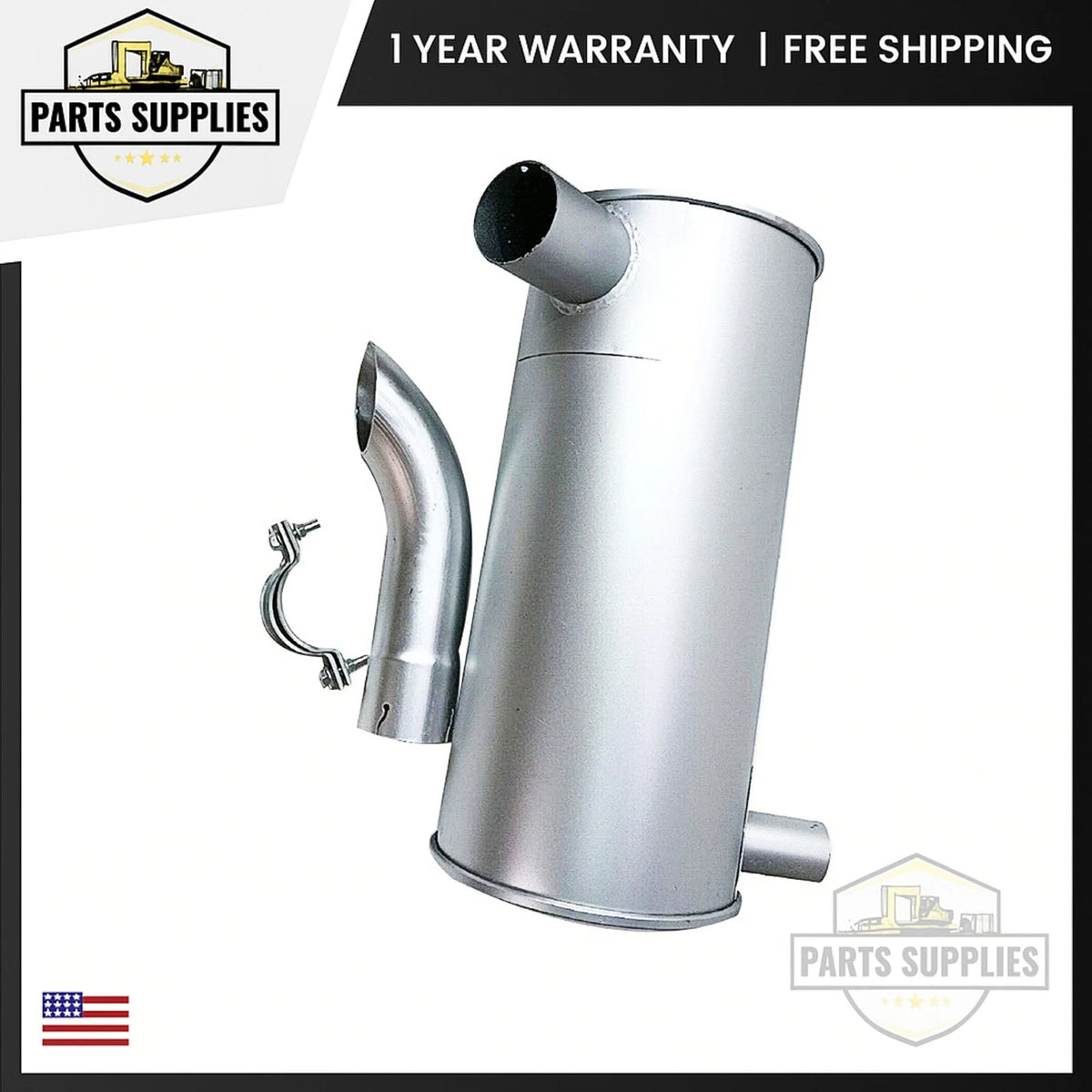 Muffler Silencer for Caterpillar 305.5 306 307C 307D 308C 308D