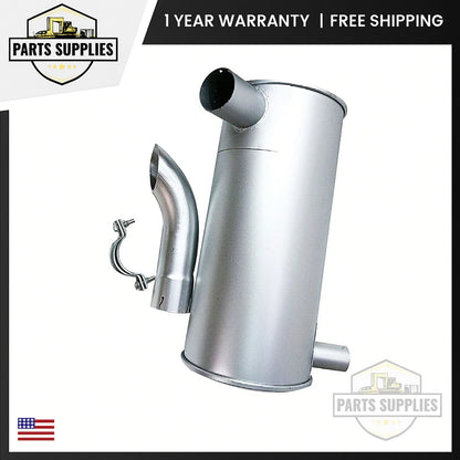 Muffler Silencer for Caterpillar 305.5 306 307C 307D 308C 308D