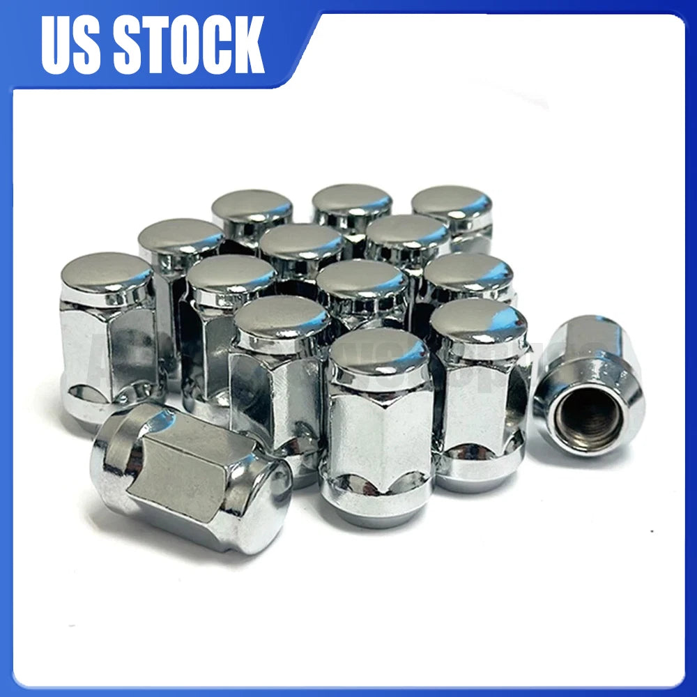 20PCS Chrome Lug Nuts 1/2-20 for Ford F100 F150 Edge Explorer Flex