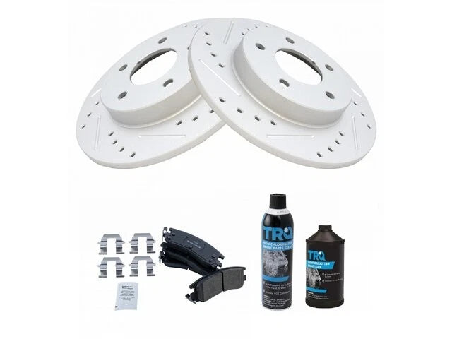 Brake Pad and Rotor Kit for Pontiac Bonneville (2000–2005) 86327SBSQ