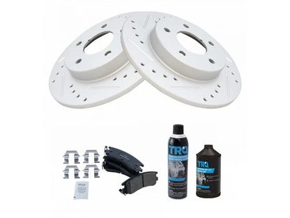 Brake Pad and Rotor Kit for Pontiac Bonneville (2000–2005) 86327SBSQ