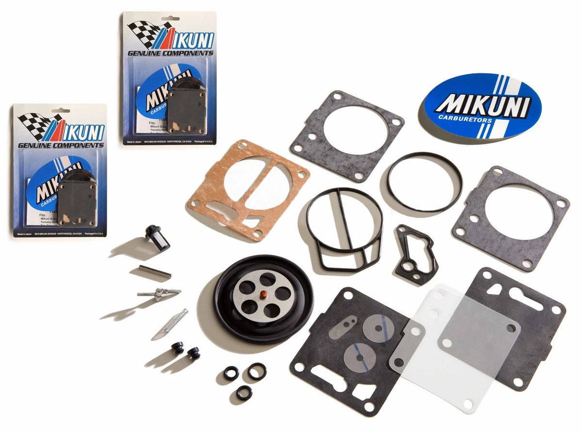 Dual Carburetor Rebuild Kit for Sea Doo SPX GTX XP 650 657 657X (112-14-442)