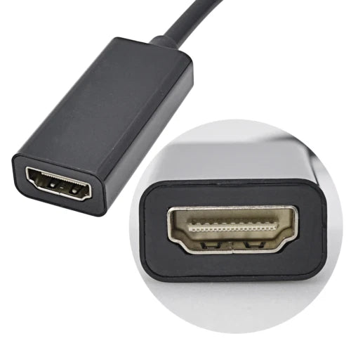 2X Display Port to HDMI Male Female Adapter for