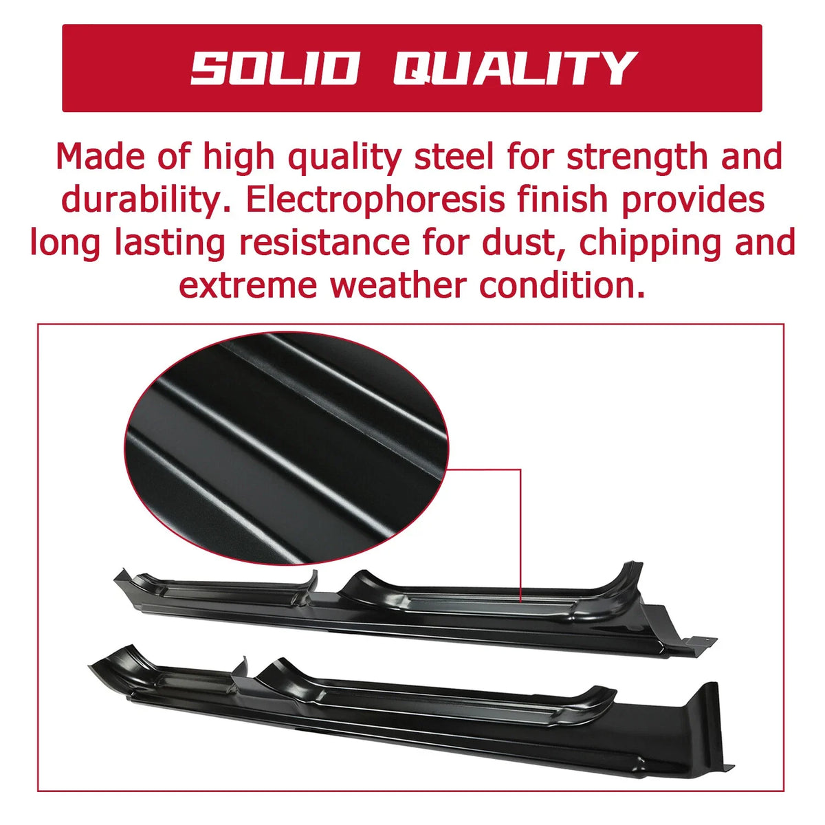 Rocker Panels & Cab Corners for Silverado Sierra 1500 2500 3500 (1999–2007)