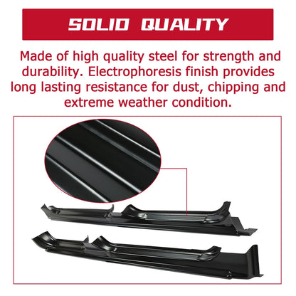 Rocker Panels & Cab Corners for Silverado Sierra 1500 2500 3500 (1999–2007)