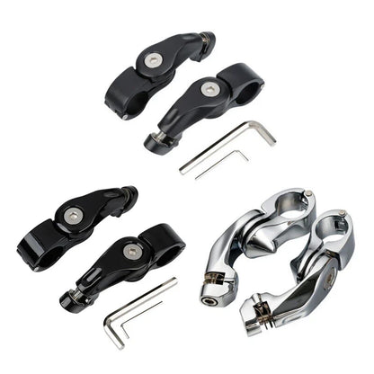 1-1/4" Short Angled Highway Footpeg Pegs for Harley Electra Glide