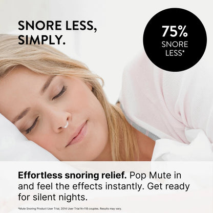 3 Pack Mute Nasal Dilator Snoring Solution for Medium Size