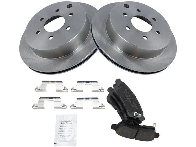 Brake Pad and Rotor Kit for Nissan Frontier (2005–2023) 65958QQSJ