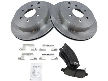 Brake Pad and Rotor Kit for Nissan Frontier (2005–2023) 65958QQSJ