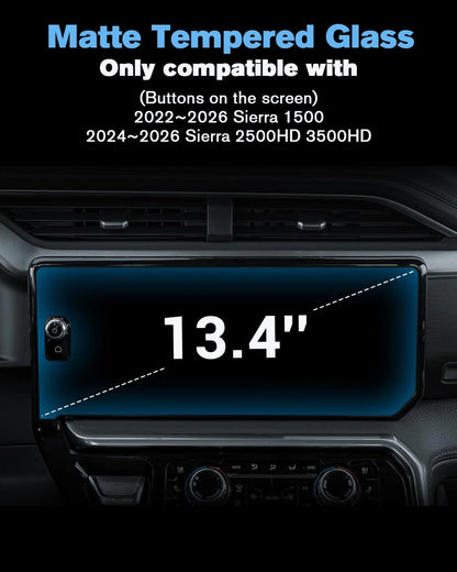 13.4 Inch Matte Anti Glare Screen for Sierra 24-26 (Buttons on Screen)