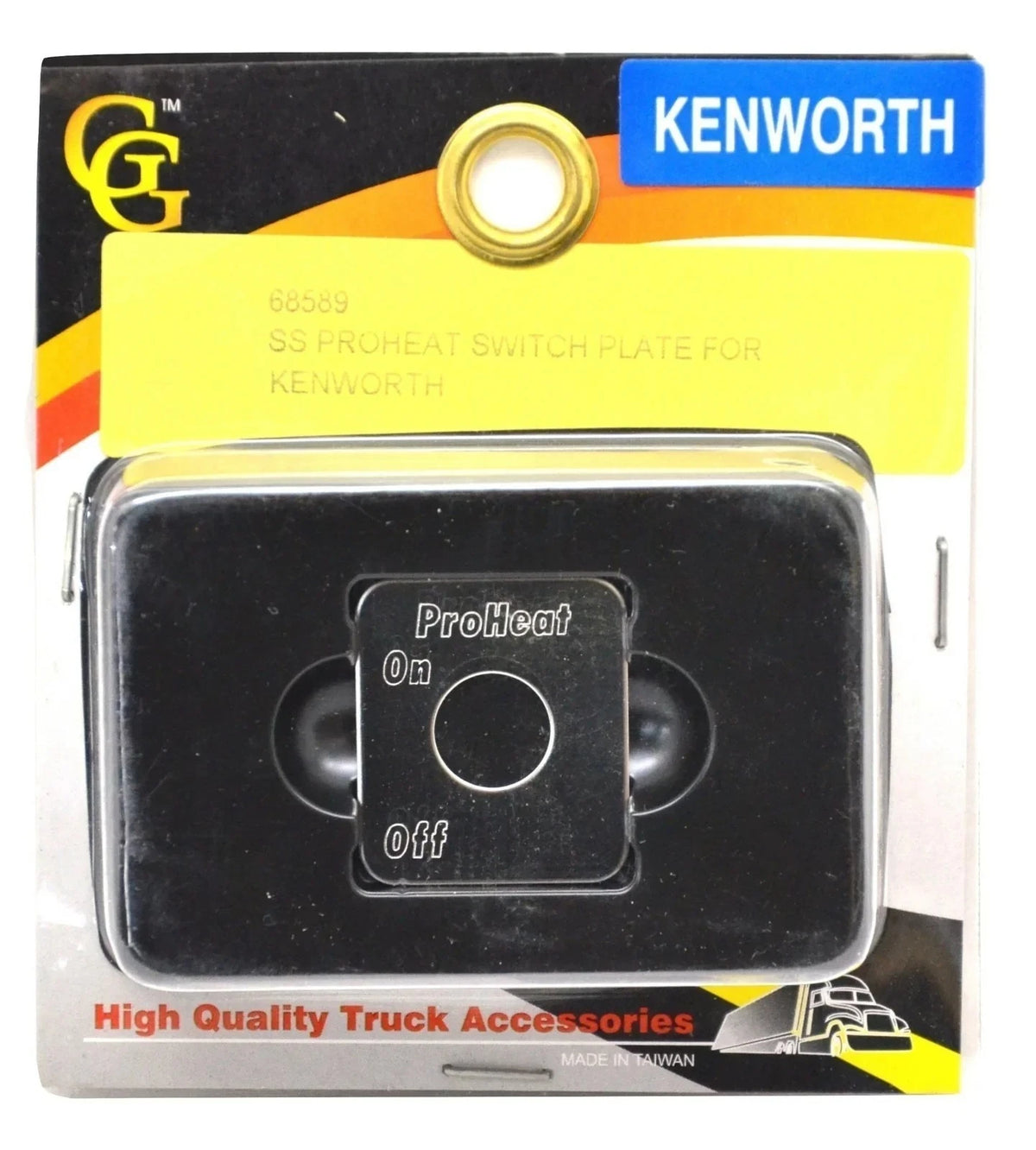 GG Switch Plate for Kenworth ProHeat Engine Heater (68589)