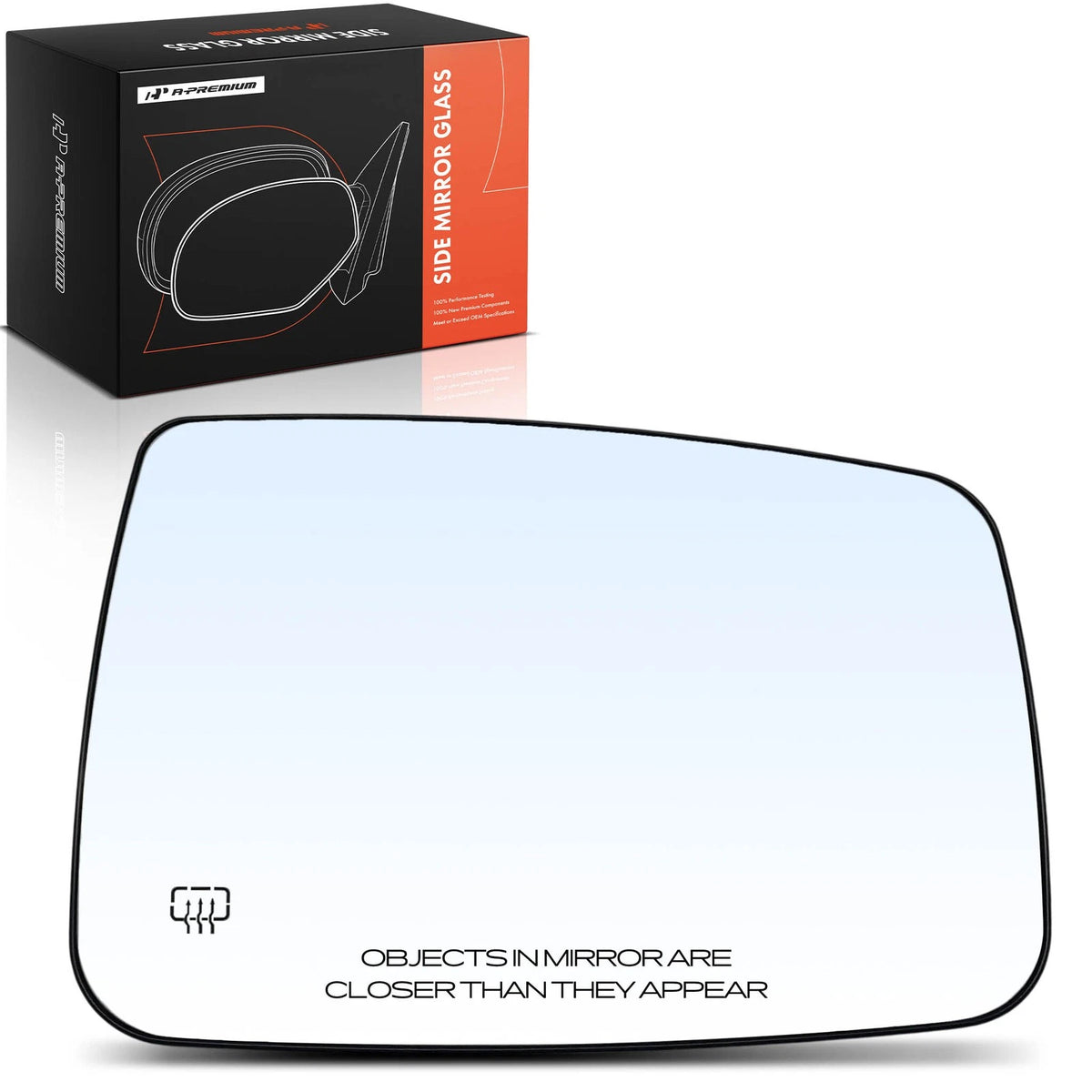Heated Power Mirror Glass for Ram 1500 2011–2019, 2500 (68079362AA, CH1325126)