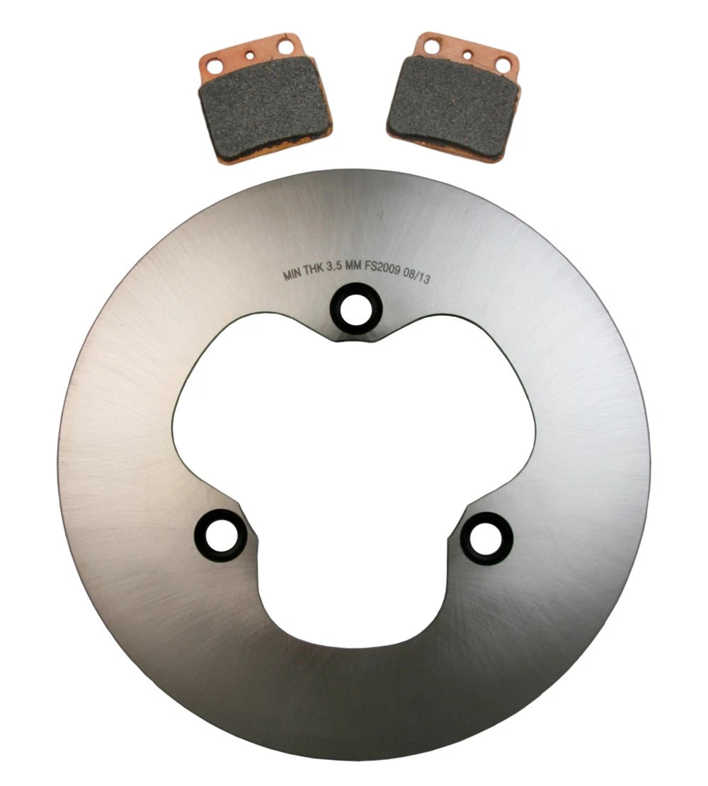 Rear Disc Brake Rotor & Semi-Metallic Pads for Suzuki LT-R450 (2006–2009) FS-2009 FS-420