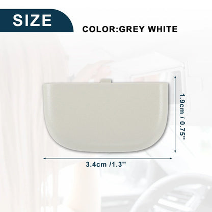 Set of 1 Makeup Mirror Cover Sun Visor Cap Clip for Ford Edge (2015–2023)