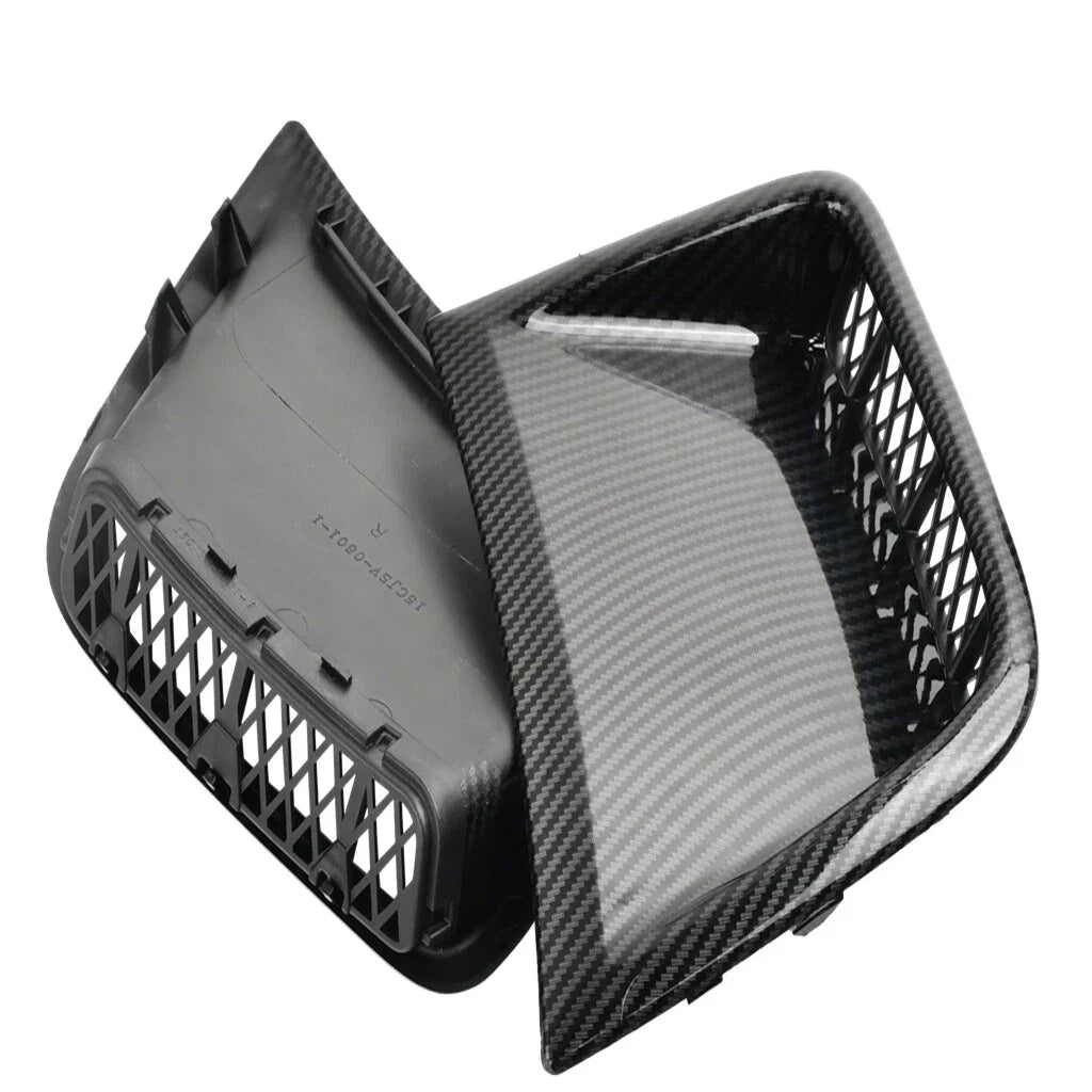 2X Front Bumper Side Air Vents for Subaru WRX STi (2008–2014)