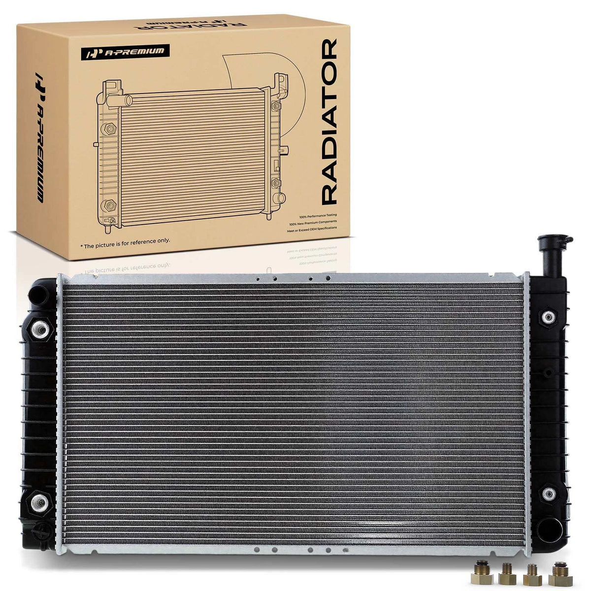 Radiator for Chevy Express 1500 2500 3500 GMC Savana 1500 2500 (1996–2002) 52467178 52475986 52477274 2042
