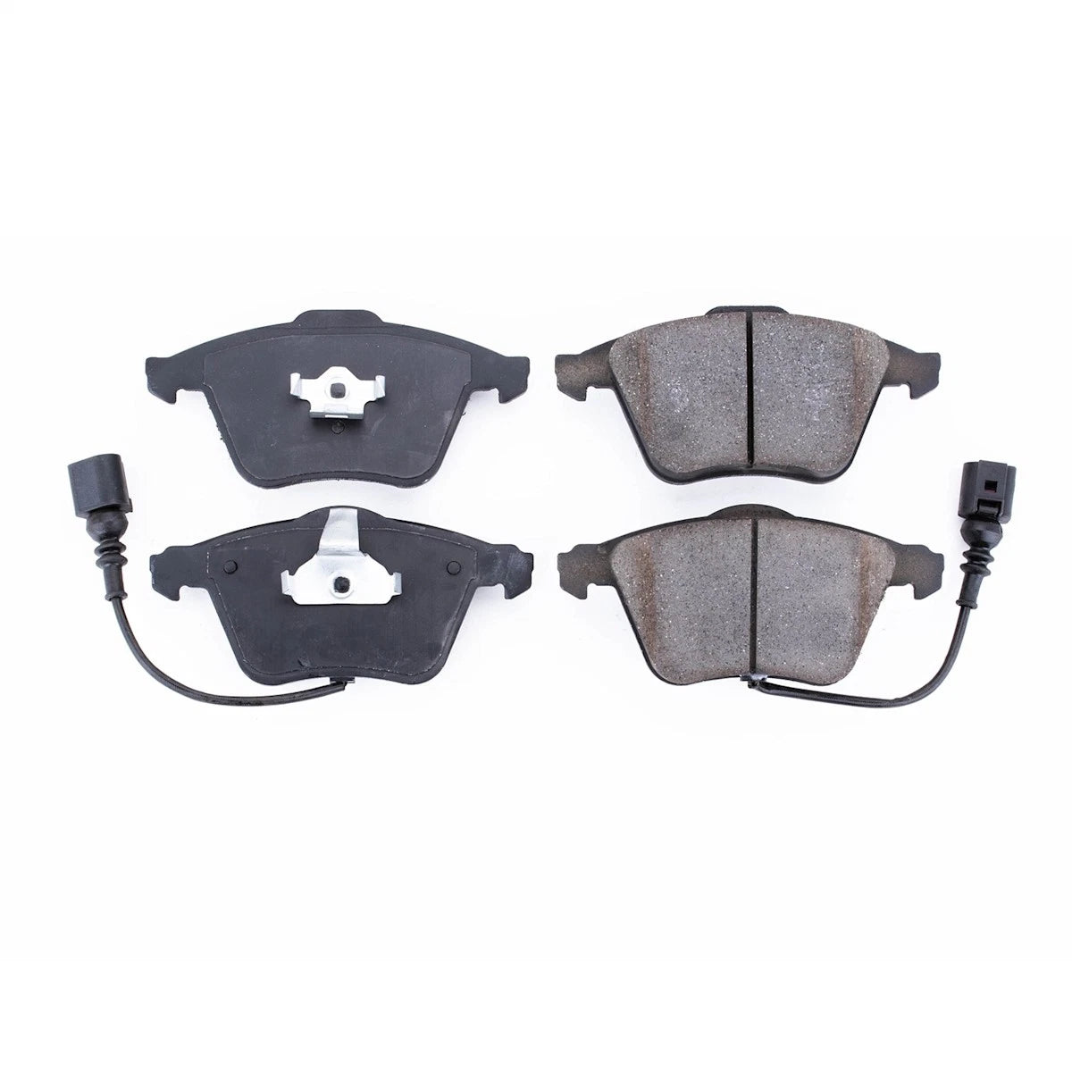 2X Powerstop Brake Pad Set Front for VW Audi TTS Quattro CC TT (2007–2015) - 16-915C, SSCP915C, PGD915M