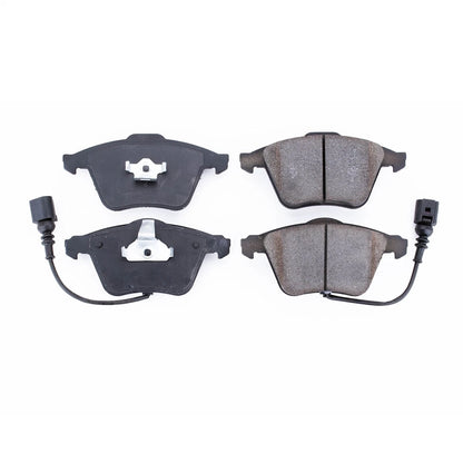 2X Powerstop Brake Pad Set Front for VW Audi TTS Quattro CC TT (2007–2015) - 16-915C, SSCP915C, PGD915M