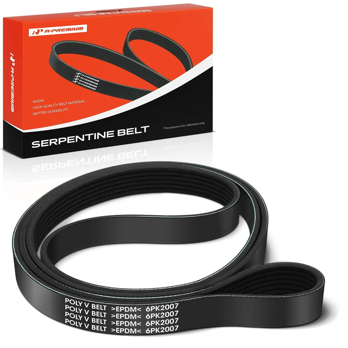 Serpentine Belt for Hyundai Sonata (2000–2005) 6PK2005, 6PK2000, K060790