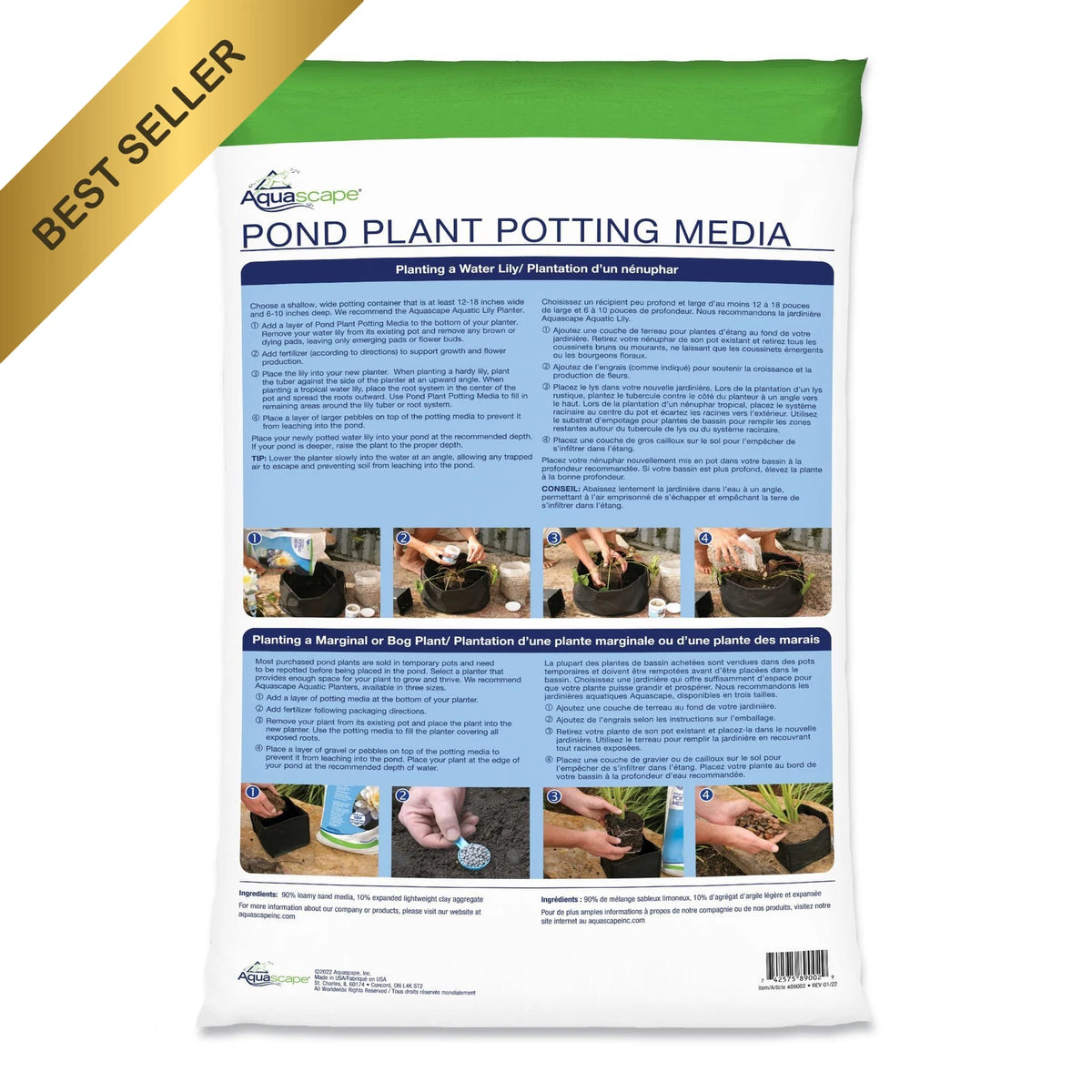 Aquascape Pond Plant Potting Media for Water Gardens
