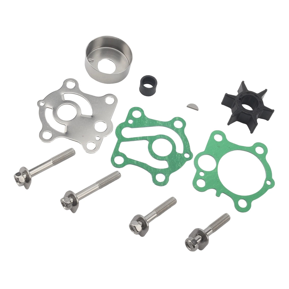 Water Pump Impeller Kit for Yamaha Outboard (663-W0078-00, 663-W0078-01, 663-W0078-A0)