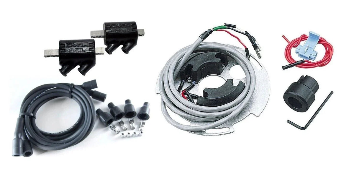 Dynatek Dyna S Electronic Ignition Coils & Wires for Honda CB350F CB400F (1972–1978)
