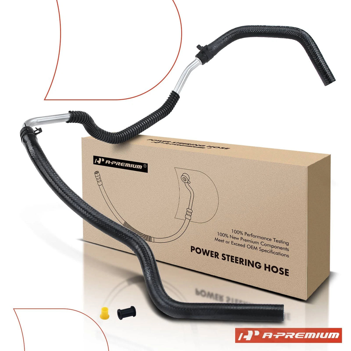 Power Steering Return Line Hose Assembly for Scion xB xA Toyota Echo (4441052041, 3402980)